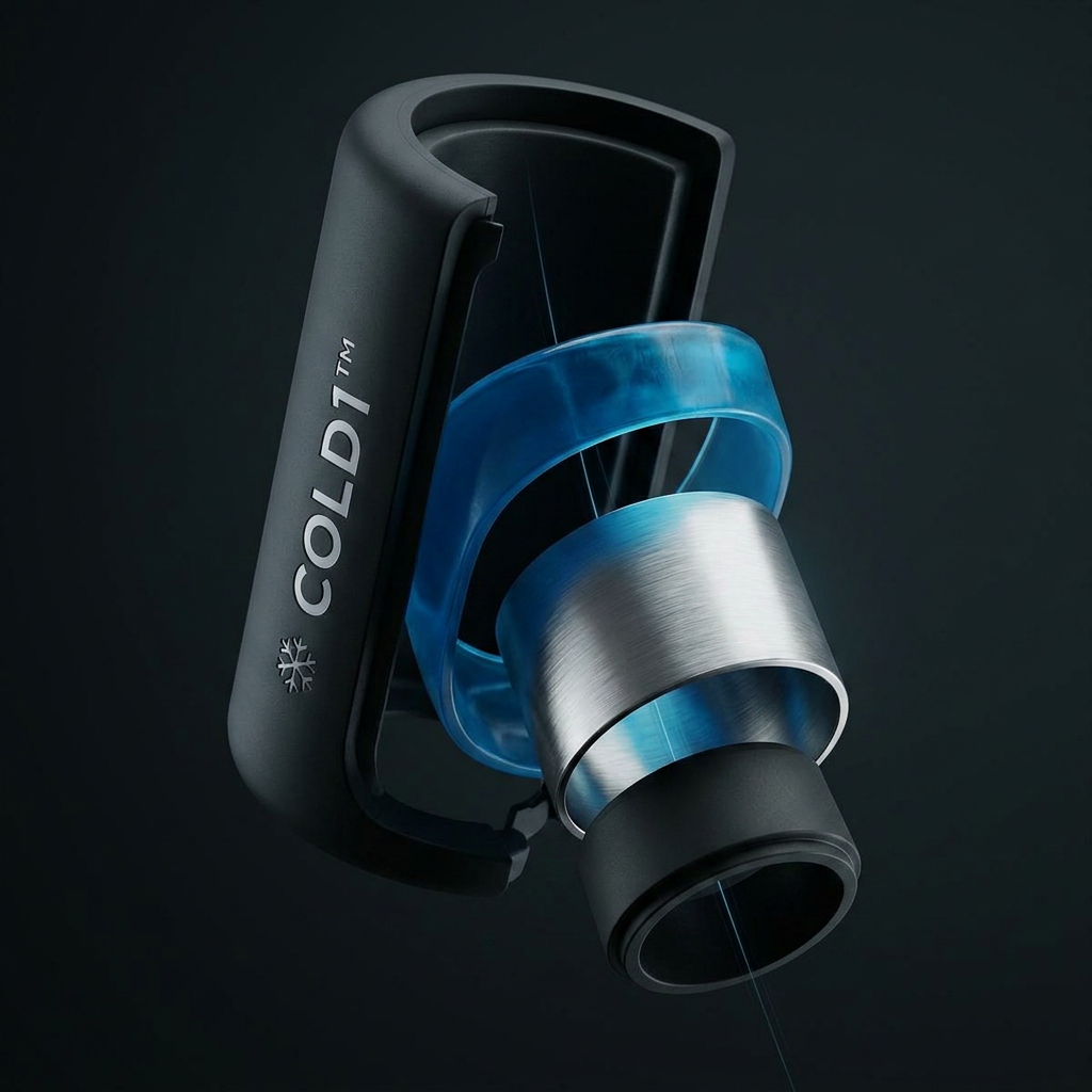COLD1™ cooling collar exploded product view